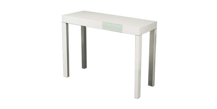 glossy-white-console-table