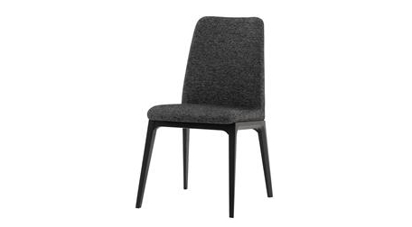 lausanne-black-silver-fabric-dining-chair