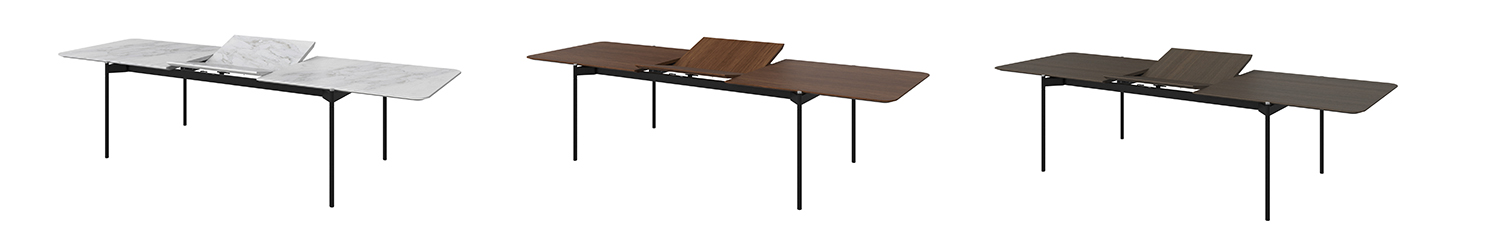 augusta extendable dining table