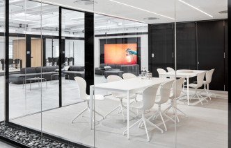 Torino White Conference Table - BoConcept Sydney