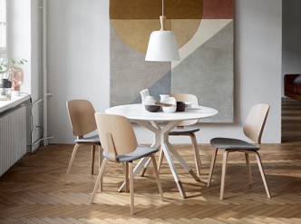 Billund modern round dining table